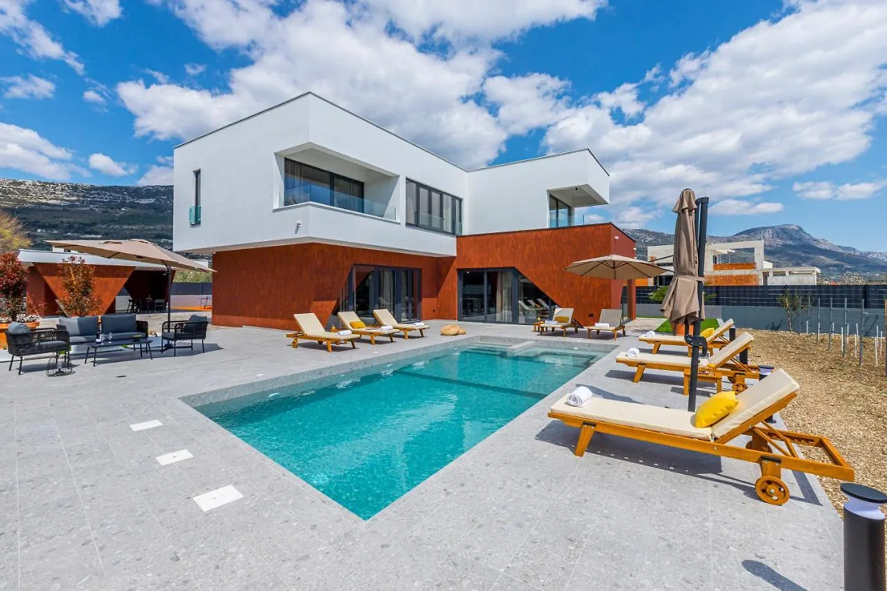 Villa Seven Hearts With Heated Pool And Private Basketball Playground Near Split Kastela 0*,  Croatia