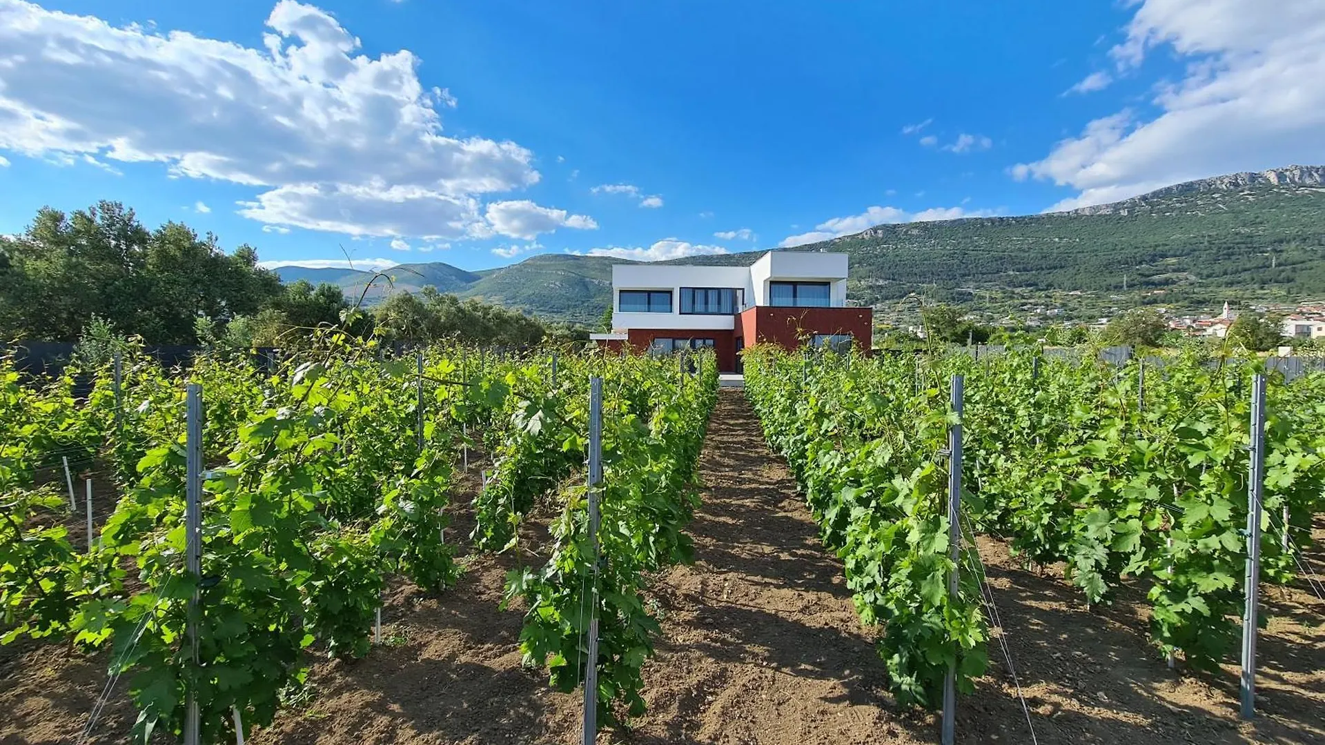 Villa Seven Hearts With Heated Pool And Private Basketball Playground Near Split Kastela
